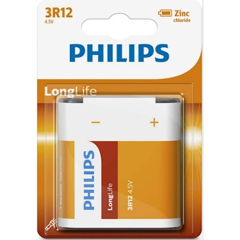 Batteri 3R12 Longlife 1pk 4,5V
