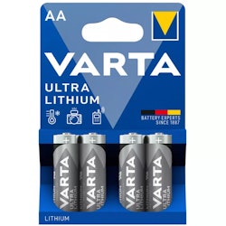 Varta AA Batteri Lithium proffesional