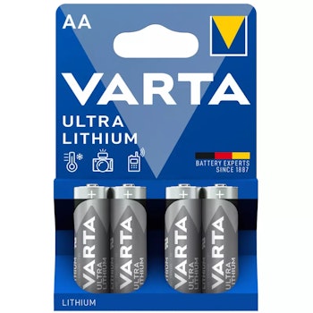 Varta AA Batteri Lithium proffesional