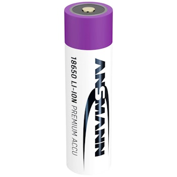 Ansmann 18650 Batteri Lithium 2,6Ah 3,6V