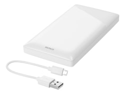 DELTACO Power bank 10000 mAh, 2.1A/10.5 W