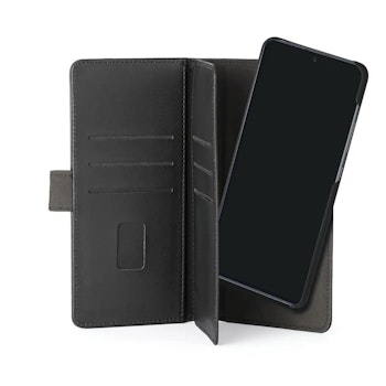 Lommebokdeksel Samsung S22 Ultra | 2-i-1 | Sort