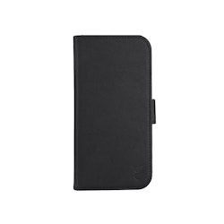 Lommebokveske iPhone 15 Plus | Resirkulert TPU | Sort