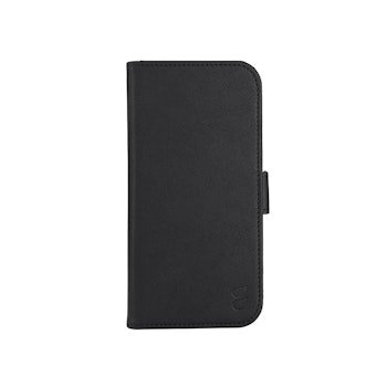 Lommebokveske iPhone 15 Plus | Resirkulert TPU | Sort
