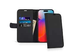 Lommebokdeksel iPhone 16 Pro | PU | Sort
