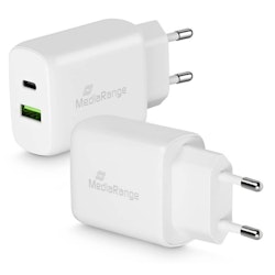 MediaRange Dobbel USB-A lader | 3,15A