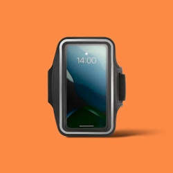 Sportsarmbånd for smarttelefoner opptil 6.5" | Sort