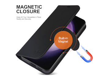 Lommebokdeksel Samsung S24 | PU | Sort