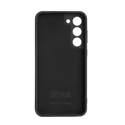 Lommebokdeksel Samsung S23+ 5G | Silikon | Svart