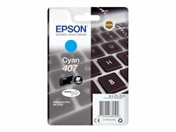 Epson 407 Cyan Blekkpatron