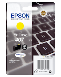 Epson 407 Y Blekkpatron