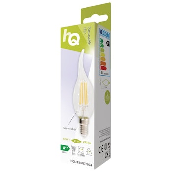 HQ LED Vintage glødelampe / Lys Bøyd Tupp 4.8 W 470