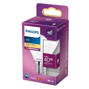 LED classic 40W P45 E14 WW FR ND SRT4