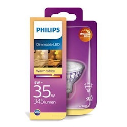 Philips LED 35W GU5.3 WW 12V 36D WGD 1SRT4