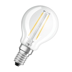 Osram LED Varm hvit | 1,5W (Samme som 15W) | P45 | E14