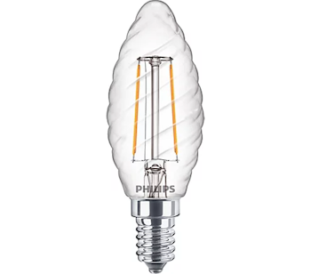 Philips LED Filamentmignon Klar | 25W | ST35 | E14