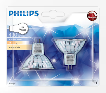 Philips Halogen Reflektor 35W GU5,3 Warm White