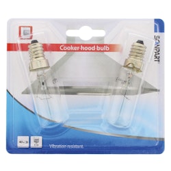 Scanpart Viftelampe 40W 2stk