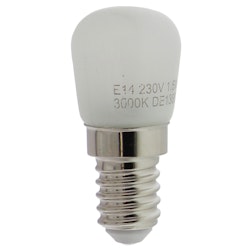 Scanpart  LED Kjøleskapspære 1,5W E14