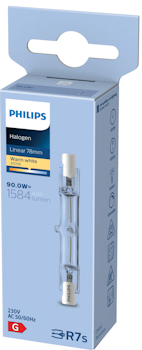 Philips Halo Linear 90W R7s 78mm 230V 1PF/12