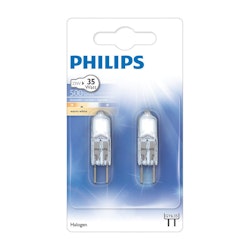 Philips Halo Caps 25W (35W) GY6.35 Varm hvit 2pk