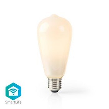 SmartLife LED Lyspære Wi-Fi E27 500lm 5W 2700K ST64