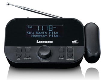 Klokkeradio Lenco, CR-615, projeksjon av tid i tak