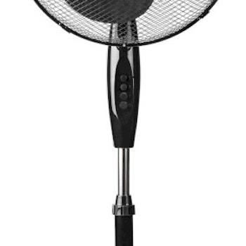 Nedis Vifte med fot 40cm Sort