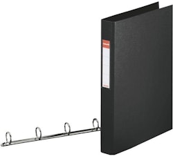 Ringperm A4 25mm sort 4RR