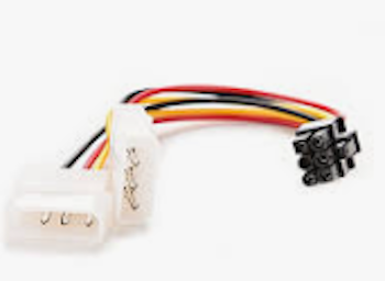 6pin PCIe til 2x Molex