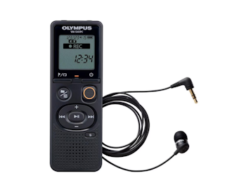Olympus VN-541PC Sort, 4GB, WMA, Noise Cancel, Microphone jack