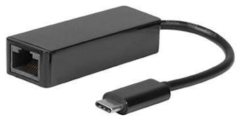 MicroConnect USB-C to RJ45 Ethernet Adapter, 0.15m