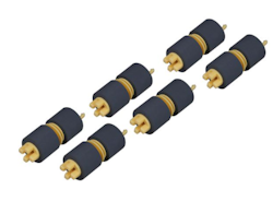 Paper Feed Roller Kit 6Pcs Xerox WorkCentre 7425, 7428, 7435, DocuCentre IV2060