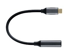 iiglo USB-C til Mini DP adapter (Space grey aluminium) 4K/60hz, adapter