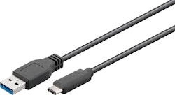 MicroConnect USB-C to USB A 3.0 Cable, 3m