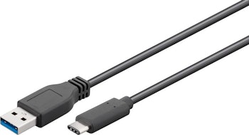 MicroConnect USB-C to USB A 3.0 Cable, 3m