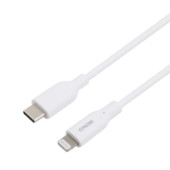 USB-C til Lightning kabel 2m, hvit