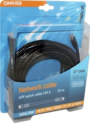Scanpart Nettverkskabel CAT6 10M Shielded