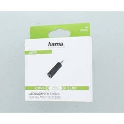 Hama Adapter Audio 6.3 to 3.5 Hun til Hann Stereo
