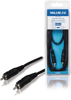 Coaxial RCA digital kabel 2m