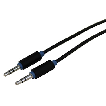 AUX kabel 3.5mm (M)-(M) 0.5m 3-pols