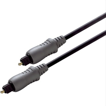 Scanpart Optisk kabel M-M 5m Sort