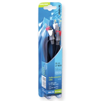 Scanpart Stereokabel 2 x RCA(M) - 2 x RCA(M) 0.75m