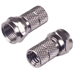 2x F-Connector 5.5mm twist-on