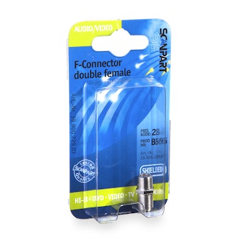 F-Connector skjøt (F)-(F)
