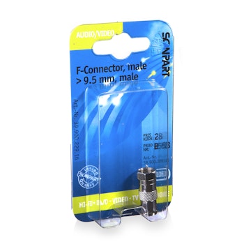 F-Connector (M) - 9.5mm (M)
