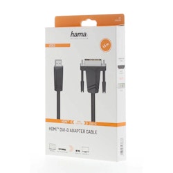 Hama Kabel HDMI til DVI/D Svart 1.5m