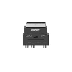 Videoadapter Scart-S-VHS/3x Phono