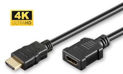MicroConnect HDMI 2.0 4K, 60Hz, 18Gb/s, black 1m