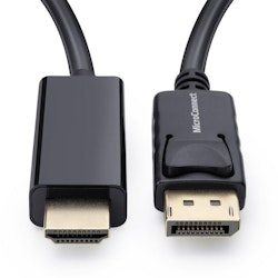 Displayport til HDMI Kabel 2m